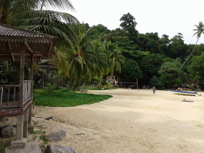 estacion policia playa mabul semporna malasia